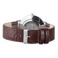 WEIQIN W23057 wholesale lovers' genuine leather quartz watch